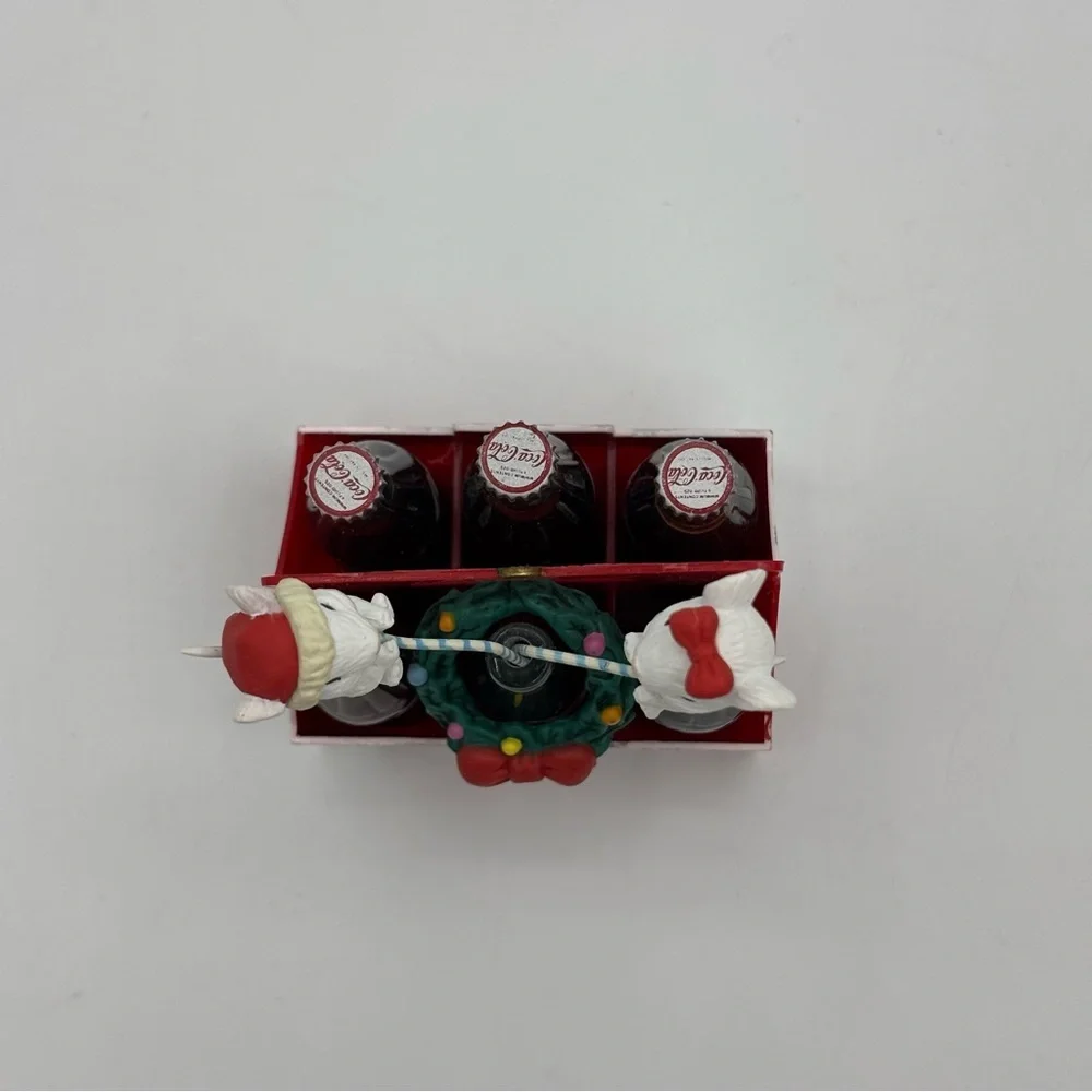 Vintage Coca-Cola Things Go Better Either Coke Six-Pack Ornament